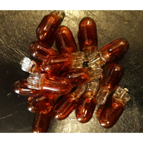 AMPUL 12V-5W DİPSİZ AMBER